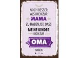 Vianmo Insegna In Legno 30X20 Cm Mama Oma Noch Besser Dich Haben