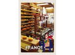 Vianmo Insegna In Legno 30X20 Cm Frankreich KäSemaschine Produktion