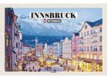 Vianmo Insegna In Legno 20X30 Cm Innsbruck ÖSterreich Weihnachten