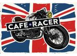 Vianmo Insegna In Legno 20X30 Cm Motorcycle Cafe Racer Motorrad Uk