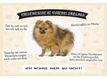 Vianmo Insegna In Legno 20X30 Cm Tiere Spitz Willkommen Wohne Hier
