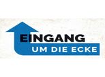 Vianmo Insegna In Legno 10X27 Cm Eingang Um Die Ecke