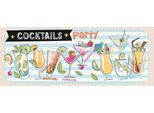 Vianmo Insegna In Legno 10X27 Cm Cocktails Capirinha Blood Mary