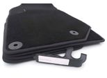 Tappetini Citroen C4 (Dal 2021-) Tappetini Velours In Qualità Originale Tappeto Auto, Nero 4 Pezzi