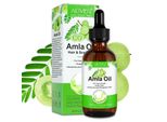 Olio Di Amla Olio Per Capelli Crescita Dei Capelli Contro La Forfora Perdita Dei Capelli Spremuto A Freddo Biologico Vegano, 1X 60Ml