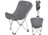 Sedia Pieghevole Nils Camp NC3051 Grigio
