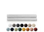 Set Di Asciugamani In Spugna Premium Blumtal Con Asole Per Appendere - Cotone Oeko-Tex, Morbido, Altamente Assorbente - Asciugamano Da Sauna 2X (80X200 Cm), Bianco
