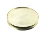 Piatto Decorativo Natalizio, Color Oro Ø 30,5 Cm - Alluminio