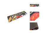 Vidaxl Tappeto Da Cucina Lavabile Vino E Cibo 45X150 Cm In Velluto - Tappeti Per Pavimenti