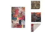 Vidaxl Tappeto Patchwork Lavabile 80X150 Cm Multicolore Antiscivolo - Tappeti
