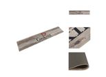 Vidaxl Tappeto Da Cucina Lavabile Grigio Cucina 60X300 Cm Velluto - Tappeti Per Pavimenti