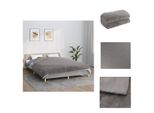 Vidaxl Coperta Appesantita Con Rivestimento Grigio 200X225 Cm 13 Kg Tessuto - Coperte