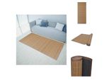 Tappeto Bamboo Brown Rettangolare 80X200 Cm - Tappeti
