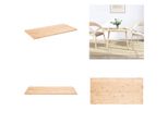 Vidaxl Piano Da Tavolo 110X60X2,5 Cm In Legno Massiccio Di Pino Rettangolare - Piano Da Tavolo - Piani Da Tavolo - Piano Da Tavolo In Legno - Piano Da Tavolo In Legno Massiccio