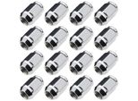 16X Dado Ruota M12X1,5 35 Mm Lunghezza Gambo Cono SW19 Per Nissan Honda Mazda Ford