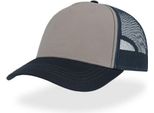 Atlantis Racs | Rapper Canvas Cap Recycled - Colore: Grigio/Navy - Taglia: Unica