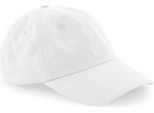Berretto A 6 Pannelli In Cotone Organico Beechfield B652N | - Colore: Bianco - Taglia: Unica