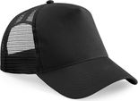 Beechfield B640B | Junior Snapback Trucker - Colore: Nero/Nero - Taglia: Unica