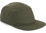 Beechfield B654 | Cappello / Berretto / Cappello In Tela A 5 Pannelli - Colore: Verde Oliva - Taglia: Unica