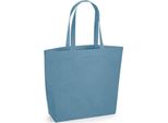 Westford Mill W285 | Organic Natural Dyed Maxi Bag For Life 34X39X13.5 Cm - Colore: Indigo Blue - Dimensioni: 34 X 39 X 13.5 Cm