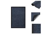 Zerbino Vidaxl A Righe Blu 80X120 Cm - Zerbini