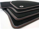 Tappetini Per Audi A4 S4 RS4 (B9) E A5 Sportback Doppia Cucitura Decorativa Tappetini In Moquette Velours Auto Set 4 Pezzi Qualità Originale