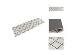 Vidaxl Tappeto Da Cucina Lavabile Quadrato 60X180 Cm In Velluto - Tappeti Per Pavimenti