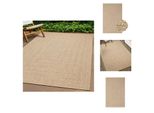 Vidaxl Tappeto 200X290 Cm Effetto Juta Per Interni Ed Esterni - Tappeti