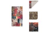 Vidaxl Tappeto Patchwork Lavabile 190X300 Cm Multicolore Antiscivolo - Tappeti