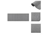 Vidaxl Tappeto Runner Grigio Scuro 80X250 Cm - Tappeti