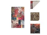 Vidaxl Tappeto Patchwork Lavabile 160X230 Cm Multicolore Antiscivolo - Tappeti