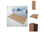 Tappeto Bamboo Brown Rettangolare 80X300 Cm - Tappeti