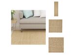 Vidaxl Tappeto Sisal Naturale 66X250 Cm - Tappeti