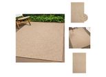 Vidaxl Tappeto 200X290 Cm Effetto Juta Per Interni Ed Esterni - Tappeti