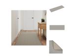 Vidaxl Tappeto A Correre Sisal Look Taupe 80X250 Cm - Tappeti