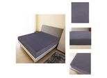 Vidaxl Lenzuolo Matrimoniale 2 Pz. Jersey Antracite 90X200 Cm In Cotone - Lenzuolo Per Letto