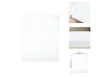 Vidaxl Lenzuolo Matrimoniale 2 Pz. Jersey Bianco 140X200 Cm In Cotone - Lenzuolo Da Letto