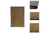Vidaxl Zerbino Lavabile Marrone 40X60 Cm - Zerbini