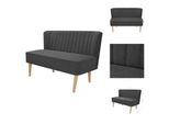 Vidaxl Divano In Tessuto 117 X 55,5 X 77 Cm Grigio Scuro - Divani