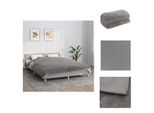 Vidaxl Coperta Appesantita Con Rivestimento Grigio 200X200 Cm 13 Kg Tessuto - Coperte