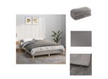 Vidaxl Coperta Pesata Con Rivestimento Grigio 150X200 Cm 11 Kg Tessuto - Coperte