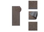Vidaxl Zerbino Trapuntato 60X150 Cm Marrone Scuro - Zerbini