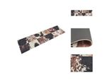 Vidaxl Tappeto Da Cucina Lavabile In Pelliccia Animale 45X150 Cm Velluto - Zerbini