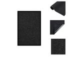 Vidaxl Zerbino A Righe 80X120 Cm Antracite - Zerbini