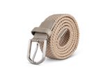 Cintura Elastica Hemmy (Lunghezza: 105Cm) Cintura Intrecciata Beige - Cintura In Tessuto Elastico Cintura Elastica Senza Fori Unisex Regolabile All'infinito