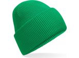 Beechfield B385R | Classic Engineered Deep Cuffed Beanie - Farbe: Kelly Green - GrößE: Taglia Unica
