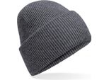 Beechfield B385R | Classic Engineered Deep Cuffed Beanie - Farbe: Granite - GrößE: Taglia Unica