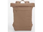 Bagbase BG870 | Simplicity Roll-Top Backpack Zaino - Colore: Nocciola - Dimensioni: 50 X 40 X 13 Cm