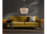 Opviq, Vimini Corallo, Lampadario, Ekru, Corpo In Metallo, 30 X 30 X 70 Cm