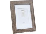Deknudt S66KH3 Cornice In Rovere Colore Grigio Bianco Passe-Partout 10X15 Cm